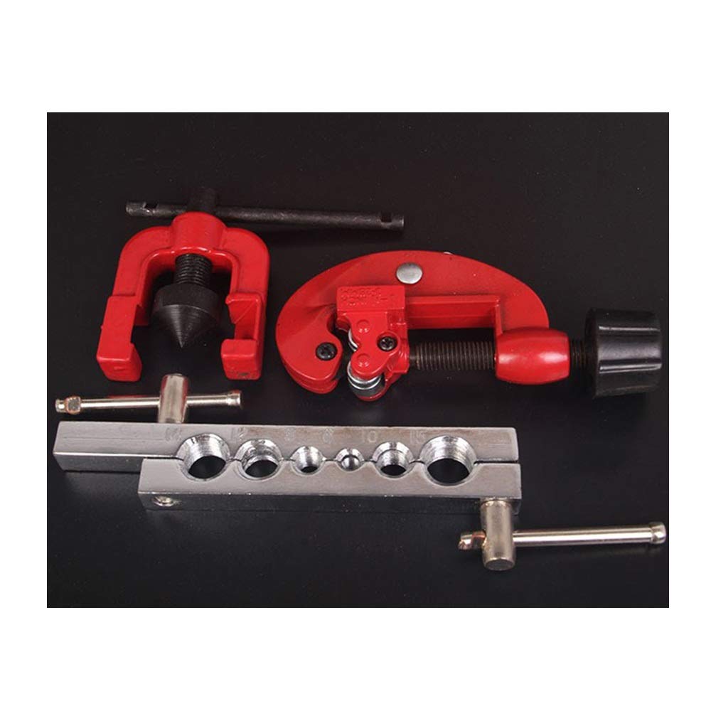 Pooiqx Metric 3-Piece Reamer Set, Air Conditioning Flaring Tools,High Durability(Metric)