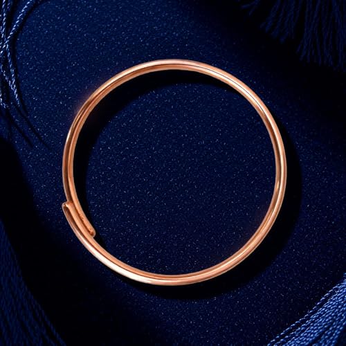 Image of SHINDE EXPORTS adjustable pure copper leg anklet bracelet kada for men and women indian jewelry