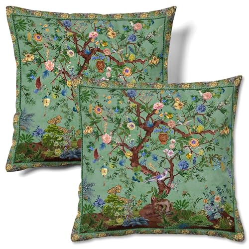 HMS Happy Memories Velvet Cushion Cases Square Decorative Throw P...