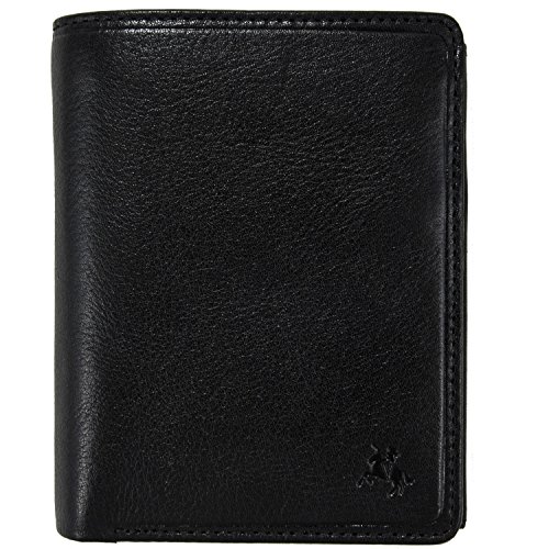 Visconti Tuscany 44 Secure RFID Blocking Genuine Leather Wallet, Black, One Size - Image 4