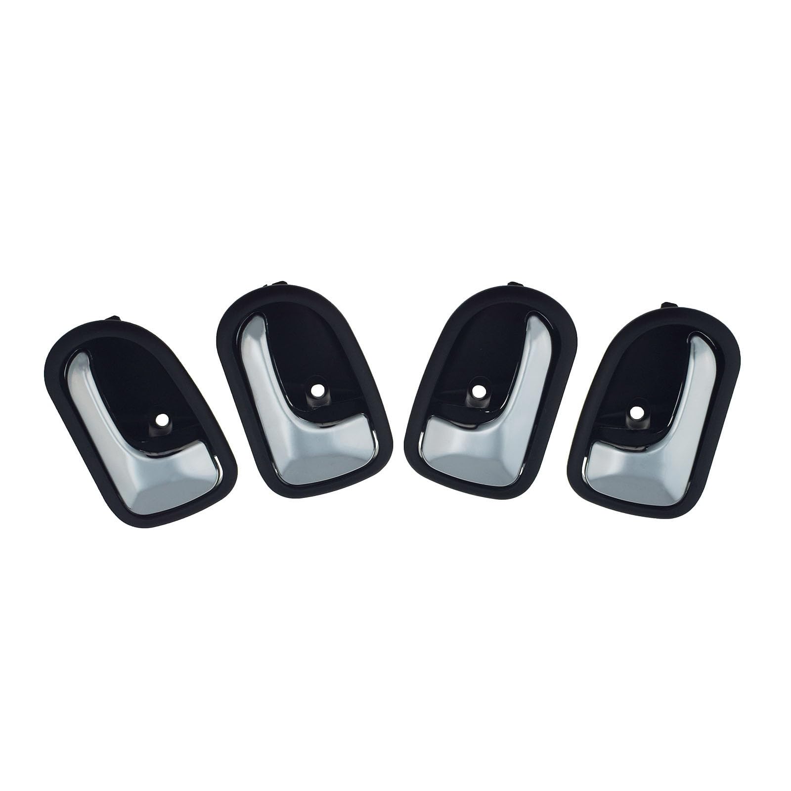 Poqweriq One Color Car Interior Door Handle Front Rear Left Right For Ford For Activa 1999 2000 2001 2002 2003 S54n-59-330B65 S54n-58-330B-65