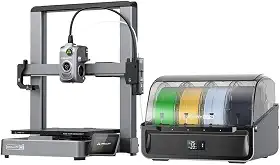 Impressora 3D Creality Hi Combo, multicolorida com CFS, nivelamento automático de alta velocidade de 500 mm/s