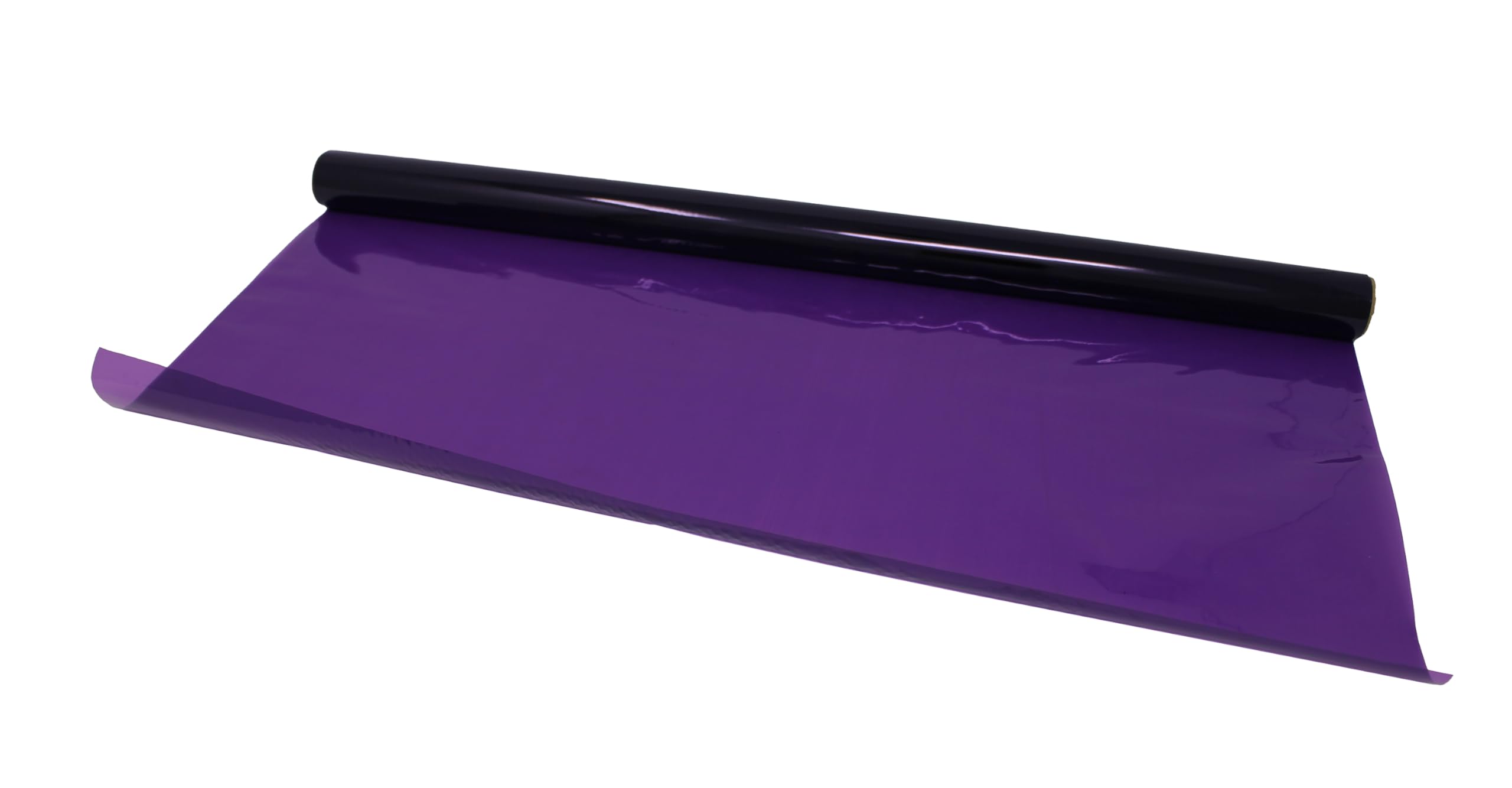 Bright Ideas Cellophane Wrap Rolls Gift Wrapping Cellophane for Florist Bouquet Gift Hamper Basket Wrapping, Scrapbooking Assortment, Cellophane Purple 50cm x 4.5m. BI2606.