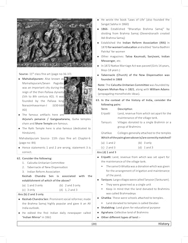 Image of 12 Years UPSC Civil Services Pre Solved Papers (PYQ Previous Year Questions - Topic-Wise General Studies GS Paper 1 (2013-2024) | Best Book For IAS ... History, Geography, Polity, etc. | In English