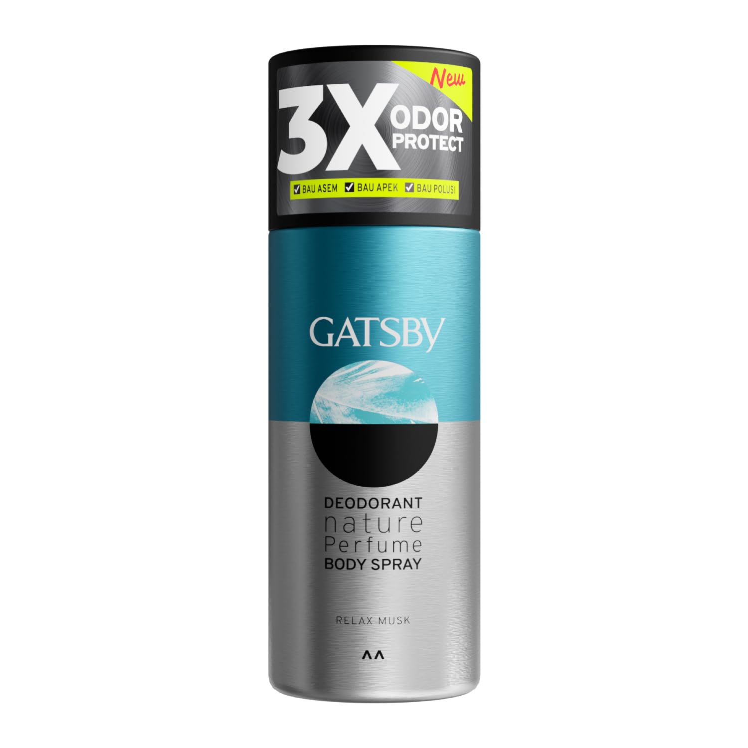Gatsby Japan's No. 1 Deodorant Nature Perfume Body Spray - Relax Musk 150ml | Nature Inspired Fragrance | Long-Lasting | Deo for Men | Triple Protection from Sour, Musty & Pollution Odors-picture-26
