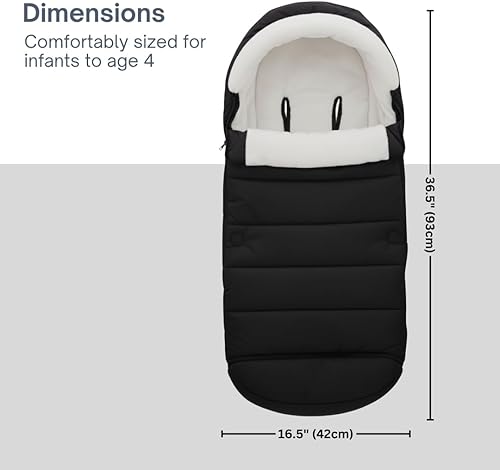 Miniatura 6 de Saco diseñado para todos los cochecitos Nuna por SASHA'S (bolsa de montaje) (cochecito no incluido)