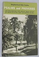 Psalms and Proverbs, - 23 Discussions for Group Bible Study, Neighborhood Bible Studies (copyright 1963) B0087D7WTO Book Cover