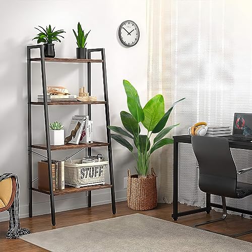 Artificial Bird of Paradise Plant, Fake Tree with Realistic Leaves and Durable pots, Adjustment-Free Branches Artificial Tree for Indoor Outdoor Home Decor (4FT 2Packs)