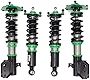 Rev9 R9-HS2-005 Hyper-Street II Coilover Suspension Lowering Kit, Mono-Tube Shock w/ 32 Click Rebound Setting, Full Length Adjustable, compatible with Subaru Legacy (BL/BP) 2005-09