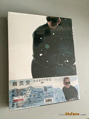 SPECTRE [Blu-ray BLUFANS Steelbook LENTICULAR SLIP Edition; REGION A/C; Sold Out; BLUFANS Exclusive; Only 500 Worldwide]