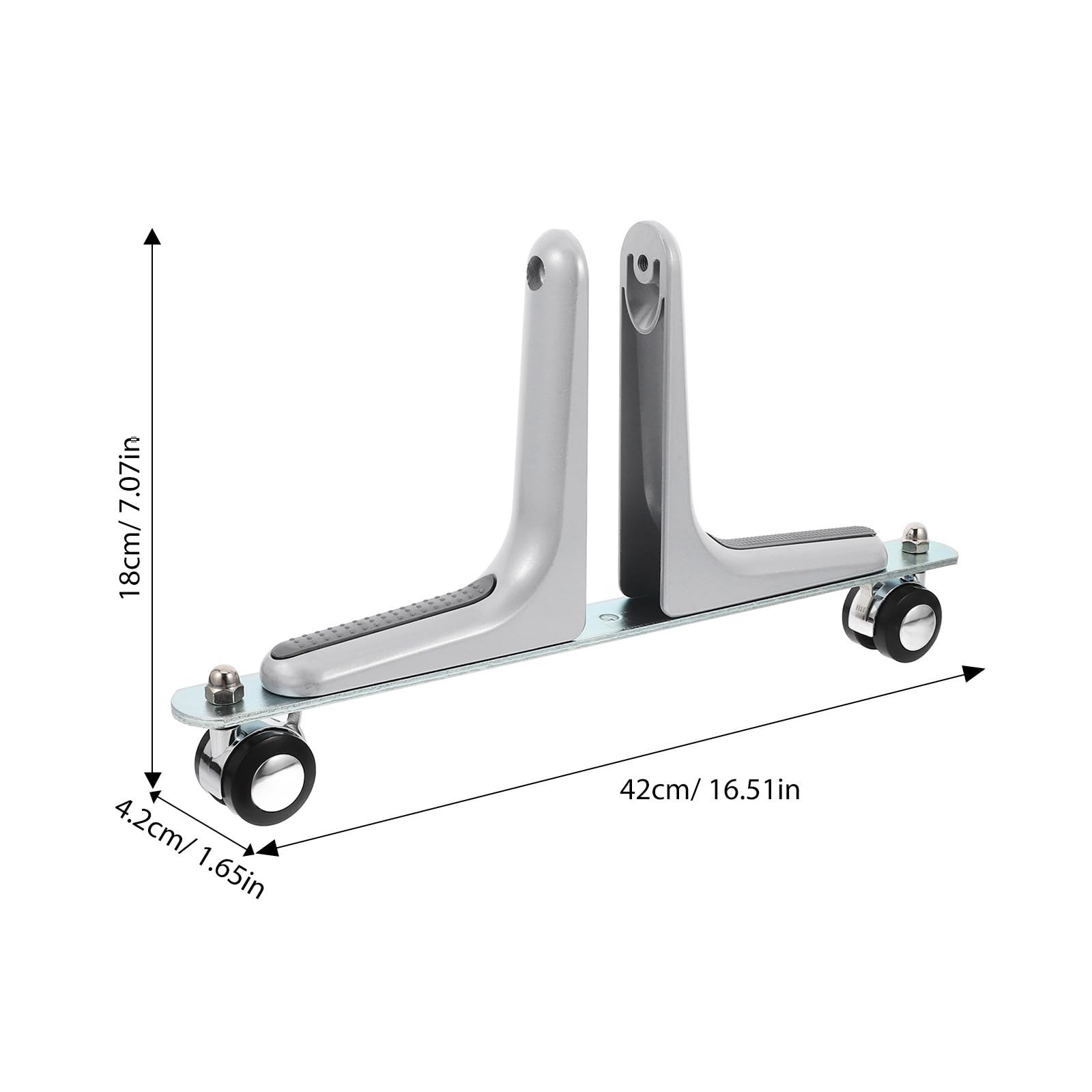 Trennwandständer mit Rollen aus Aluminiumlegierung und ABS