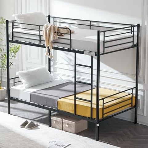 VINGLI Bunk Bed Twin Over Twin Cover