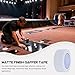 DEARMAMY White Matte Gaffer Tape 2 Inch X 30 Yards Industrial Grade Heavy Duty Cloth Tape for Carpet Repair Stage Floor Marking Cable Management Residue-Free
