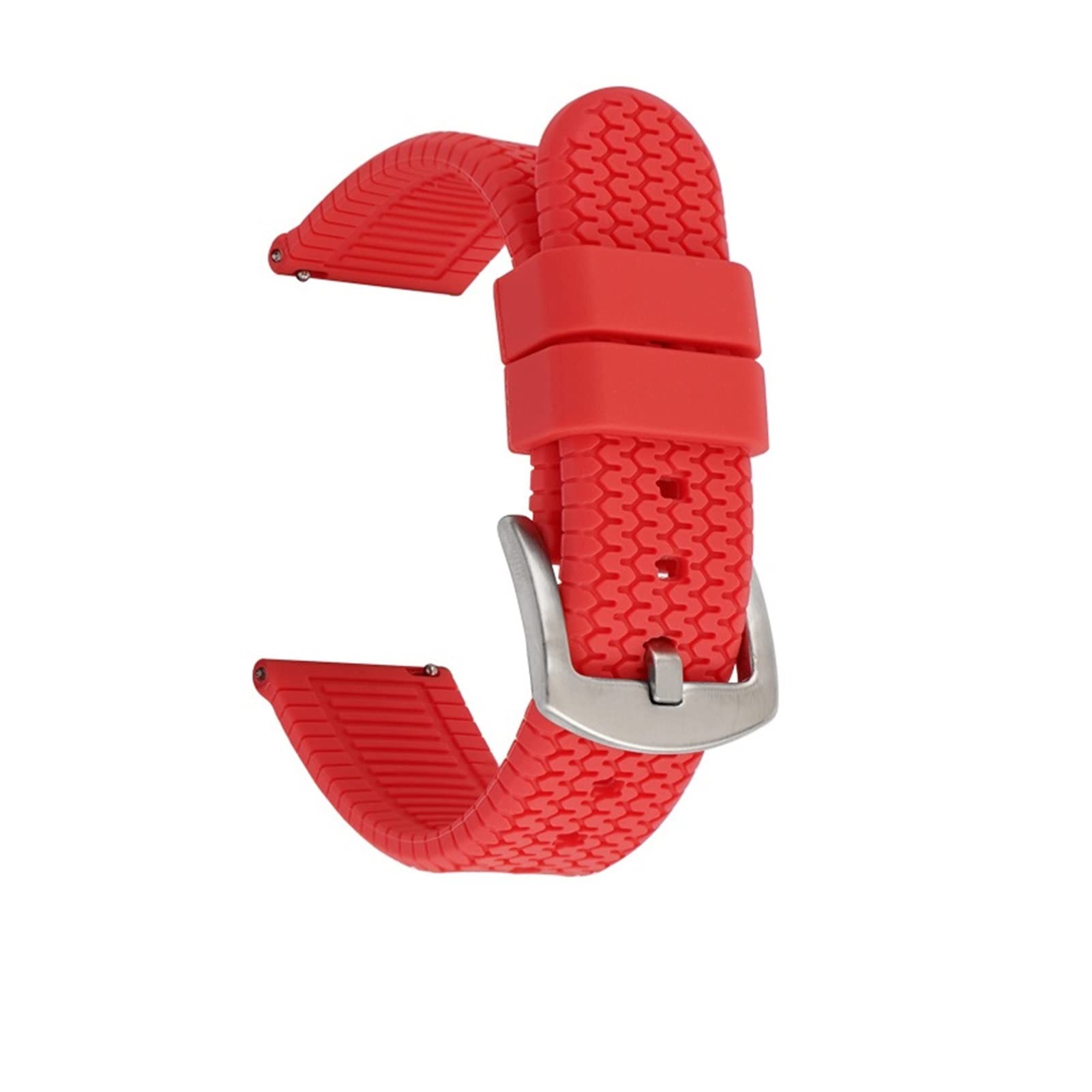 CAREG Quick Release Tire Pattern Strap Watch Accessories Are Suitable Compatible With Samsung Compatible With Seiko Compatible With