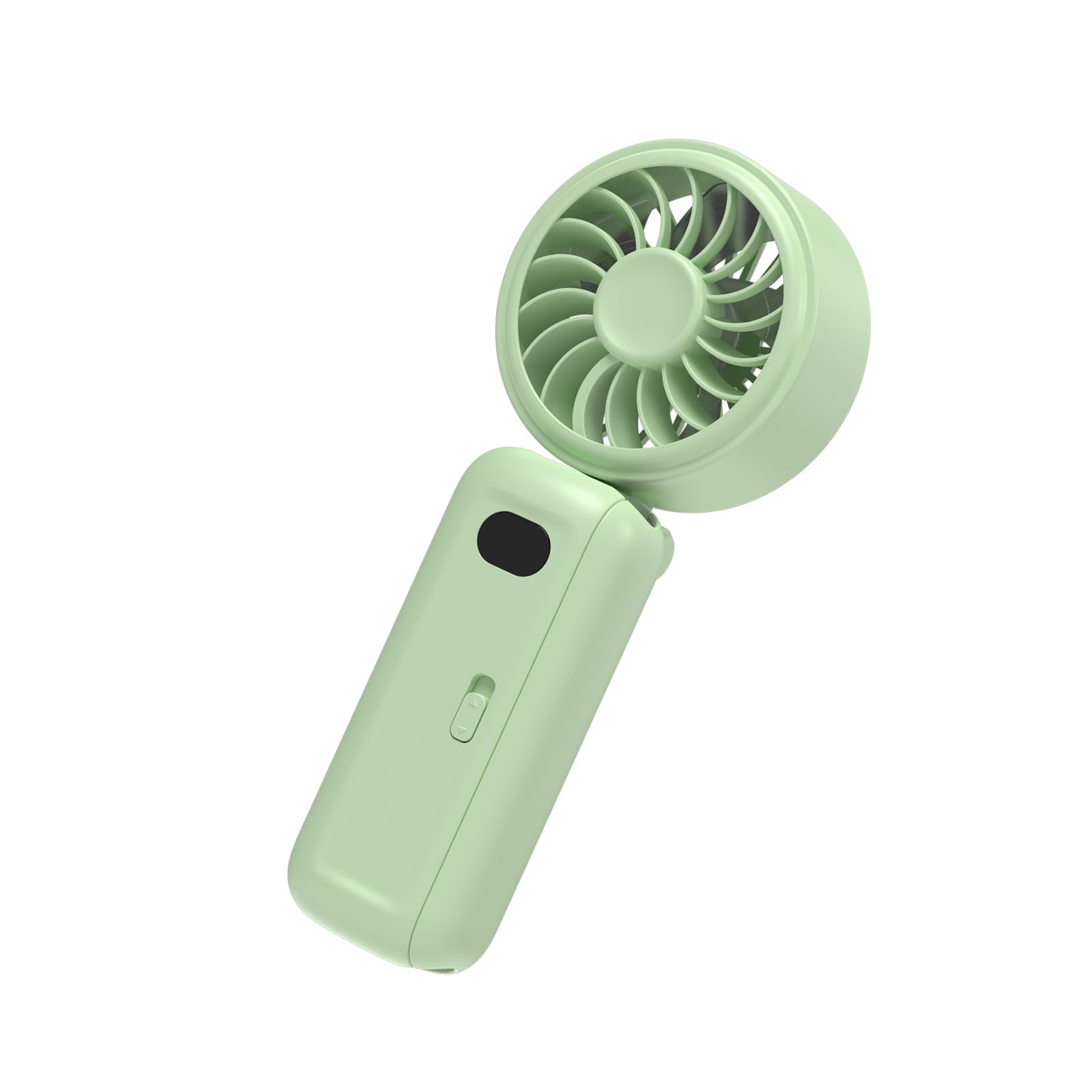 Tsophreniq Clip on Fan Umbrella Rechargeable Fan Quiet Operations Cooling Device Texture Perfect for Hot Weather USB Rechargeable Folding