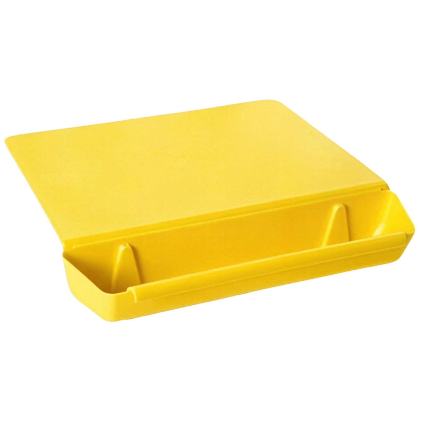 PANGBOER Countertop Chopping Board with Tray Detachable PP Cutting Board with Stable Base for Kitchen Prep Tasks Detachable Prep Front Tray