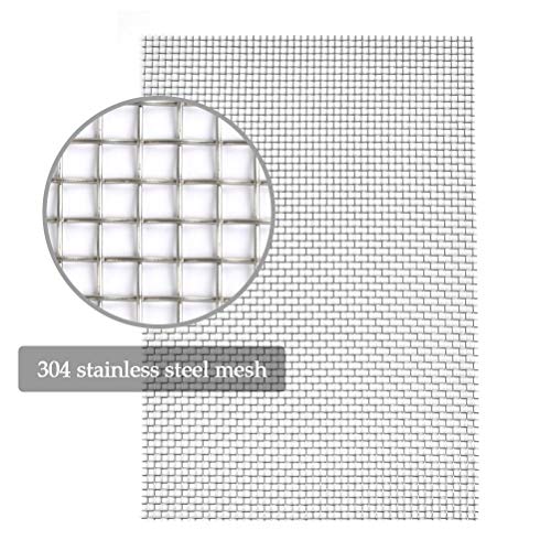 TIMESETL 304 roestvrij stalen draadgaas roestvrij staal 6 mesh, 3-delige draad mesh 30 x 21cm gaasdraad filterzeef blad… - Image 4