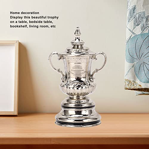 Enfeites de troféu de futebol, mini copo de troféu de futebol à prova de corrosão, excelente lembran