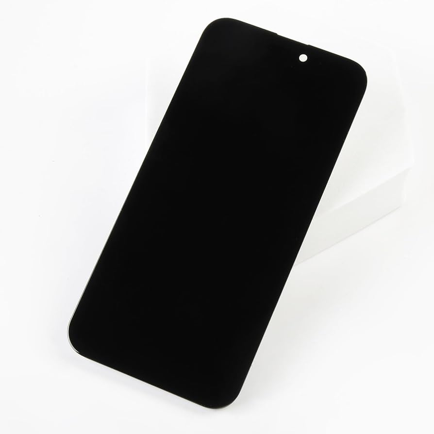 スマートフォン用液晶ディスプレイ ブラック i phone 15 IPhone 15, 15 plus,15pro,15pro max,100% テスト済みの3Dタッチ