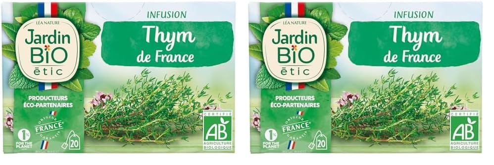 Jardin BiO étic - Infusion Thym (Lot de 2)