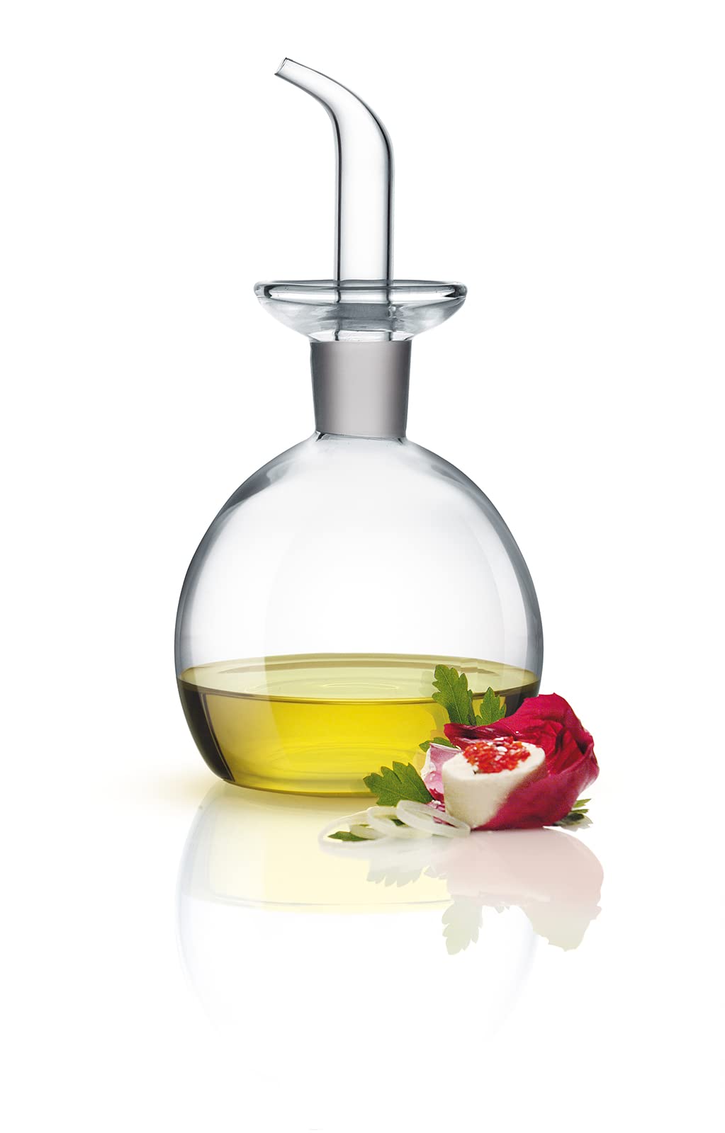 Giannini Oliera Salvagoccia Tonda Ball 250 ml Vetro borosilicato