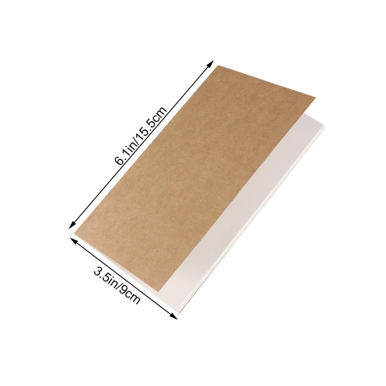 SHINEOFI 48pezzi Quaderno Retro Carta Kraft Per Scrittura Creativa Diario Di Viaggio e Disegno Con Pagine Vuote Per Appunti e Schizzi Per Studenti e Adulti