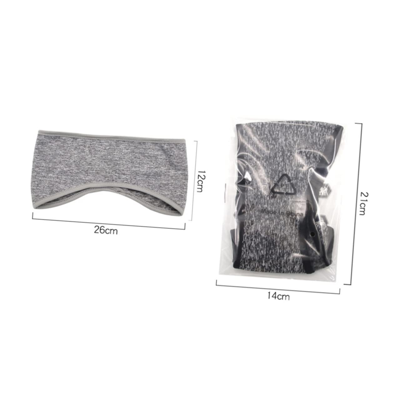 YARNOW 9piezas Muffs De Invierno Diadema Protectora para Oídos Calentador De Orejas Transpirable para Ciclismo y Ejercicio Al Aire para Viajes Climas Fríos