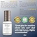Sensitive Eyelash Extension Glue for Professionals | Low Humidity Strong Black Lash Adhesive for Long Lasting Semi Permanent Individual Lash Extensions – 3-4s Fast Drying / 6 Weeks Retention
