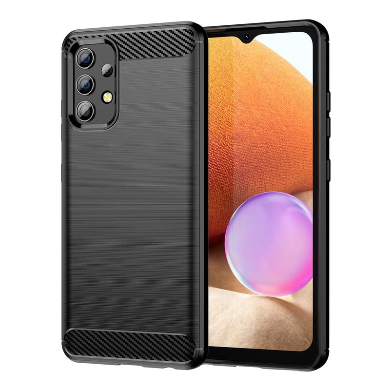 Image of Basic Case for Samsung Galaxy A32 4G (Carbon Fibre Black)