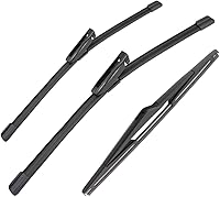 Vista 8 de 3 limpiaparabrisas de 20 pulgadas, 20 pulgadas, 14 pulgadas, repuesto para Dacia/Renault Duster MK1 2014-2017, limpiaparabrisas de equipo original