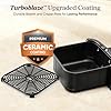 Cosori 9-in-1 TurboBlaze Air Fryer 6 Qt, Premium Ceramic Coating, 90°–450°F, Precise Heating for Even Results, Air Fry, Roast, Bake, Broil, Dry, Frozen, Proof, Reheat, Keep Warm, 120V, Dark Gray #4