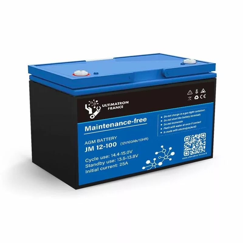 BATTERIE ULTIMATRON AGM DEEP CYCLE JM-12-100 12V 100AH