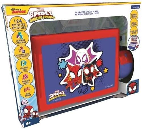 Miniatura 9 de Lexibook JC598BATi1 Ratón Batman Educativo y Bilingüe Portátil FrancésInglés-Juguete con 124 Actividades para Aprender Matemáticas, Dactilografía,