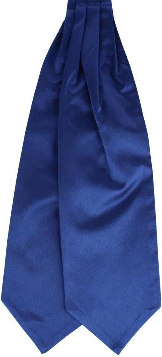 Trafalgar Men's Grant Solid Colored Silk Ascot