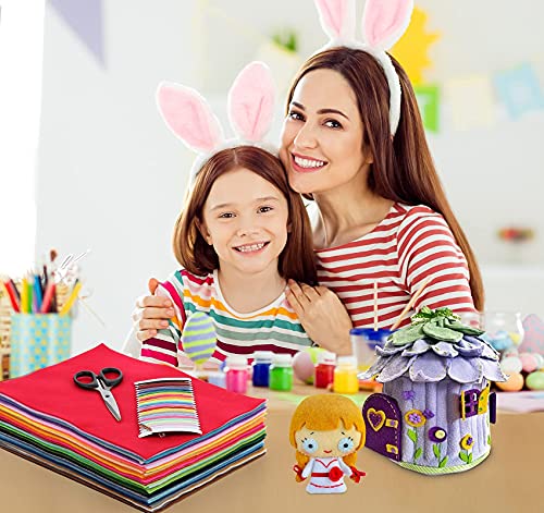 20 x 30cm Fogli Feltro Colorato,40 pezzi Fogli in