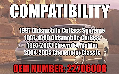 Switchdoctor Window Master Switch For 1997-2003 Chevrolet Malibu, 2004-2005 Malibu Classic, 1997-1999 Oldsmobile Cutlass #TOP2