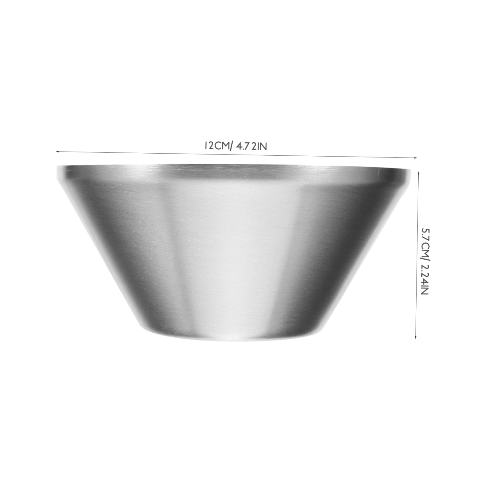4 Piezas tazón de jabón de afeitar taza de afeitar borde hombre cuidado de la barba xherramienta taza de jabón de afeitar suministros de acero inoxidable 304