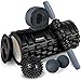 HBselect Rodillo Masaje Kit Rulo Masaje,Bola, Pelota Masaje,Bandas De Resistencia Fitnes,Rollo Masaje para Muscular Pies y Espalda Pierna Fitness