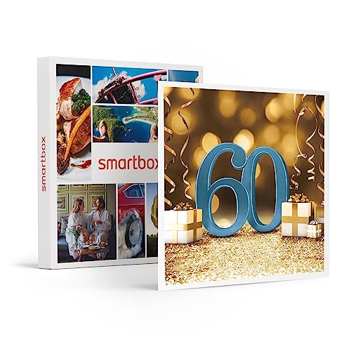 Smartbox - Caja Regalo ¡Muchas felicidades! 60 años - Idea de Regalo cumpleaños - 1 Experiencia multitemática para 1 o 2 Personas