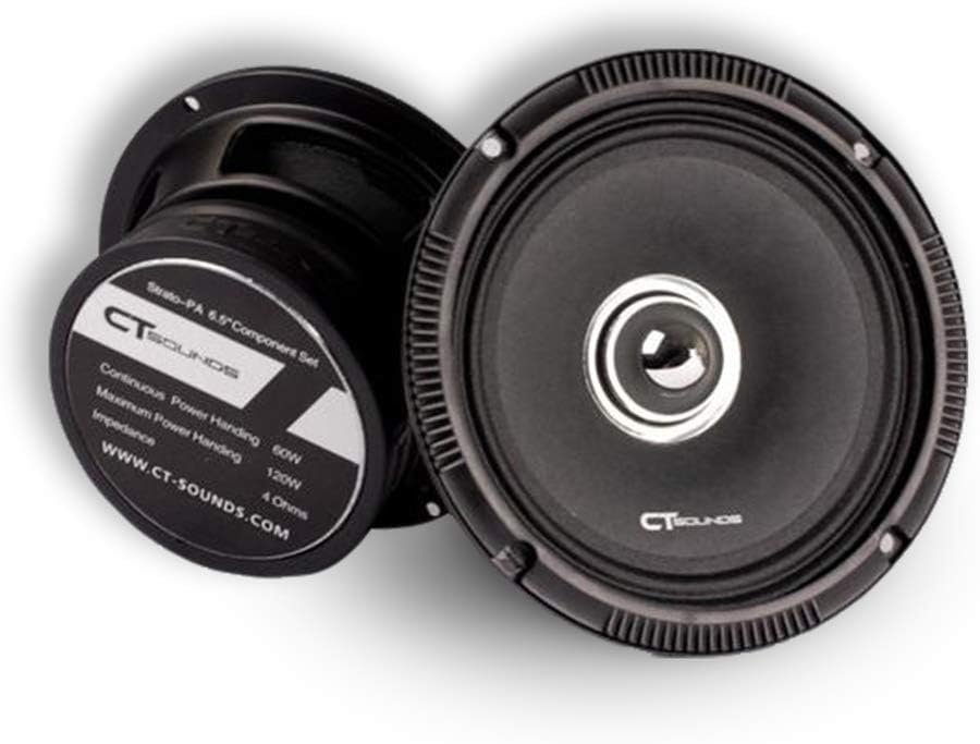 Tech Deals 🔥 CT Sounds Strato PA 6.5” 240 Watt 2-Way Pro Audio Component Speaker Set Best Quality 🔥 CT Sounds Strato PA 6.5” 240 Watt 2-Way Pro Audio Component Speaker Set