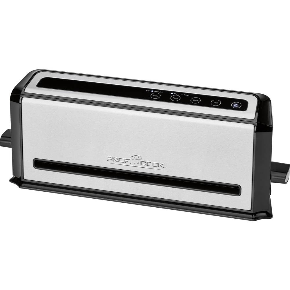 Profi Cook PC-VK 1133 - Macchina sottovuoto - Potenza di aspirazione 12 l/min - 110 Watt - Colore Argento