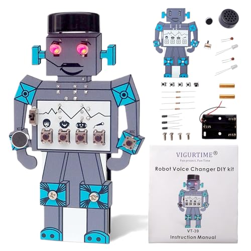 Soldering Robot Recording and Voice Changing DIY Kit Electronic S...
