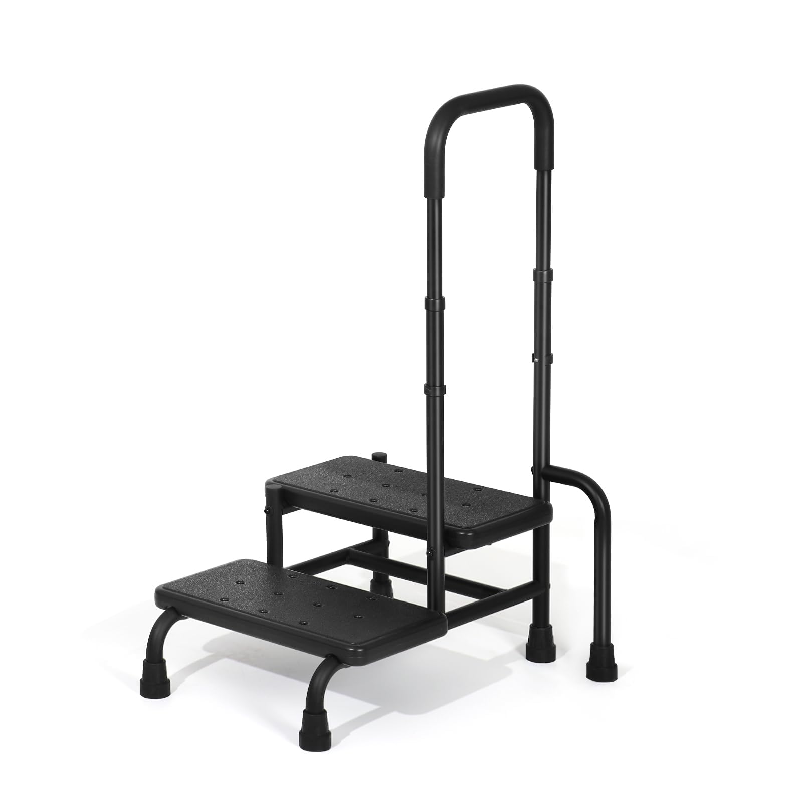 Amazon｜KELIXU 踏み台 手すり付き 2段ステップ 高さ調整可能（89.5
