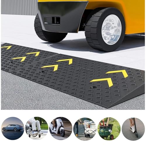 Rampa de goma para autos 5.5 pulgadas de altura miniatura 2