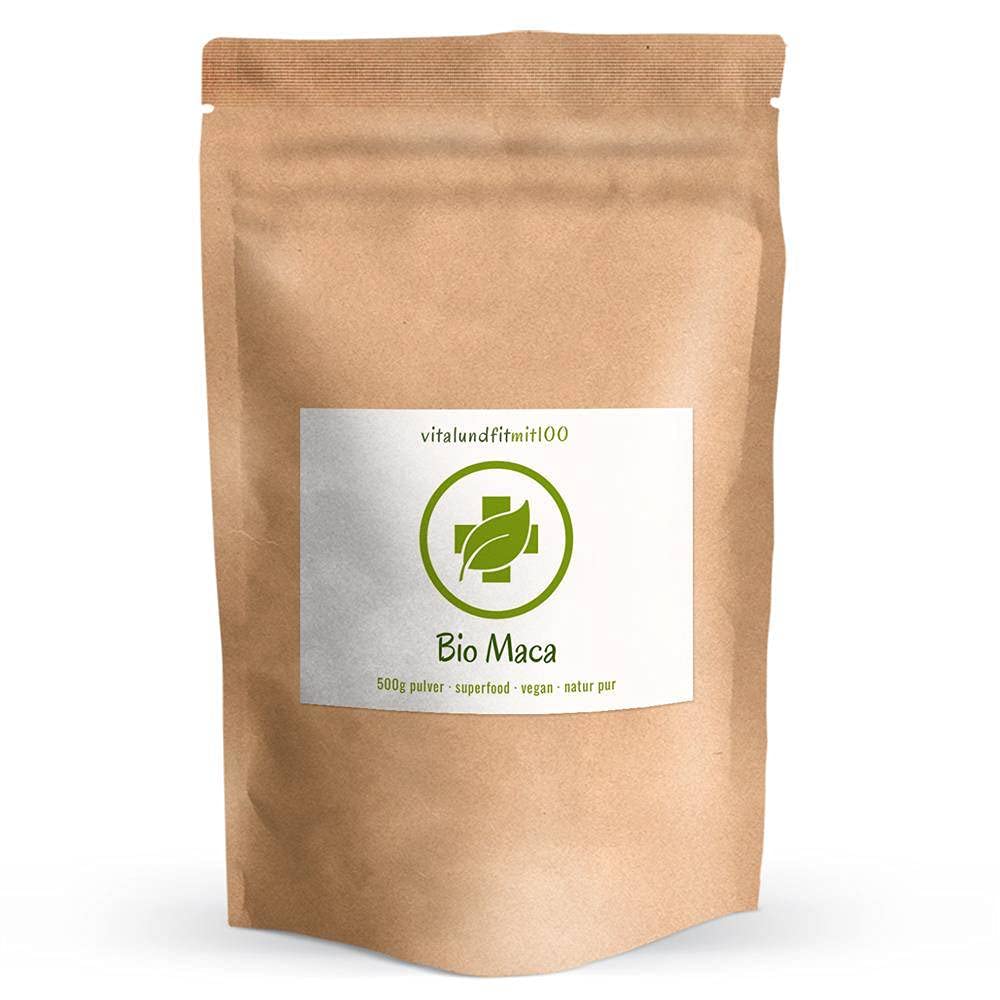 vitalundfitmit100 OPC Traubenkernextrakt 300 g + Camu Camu 100 g + Maca 100 g, Superfood