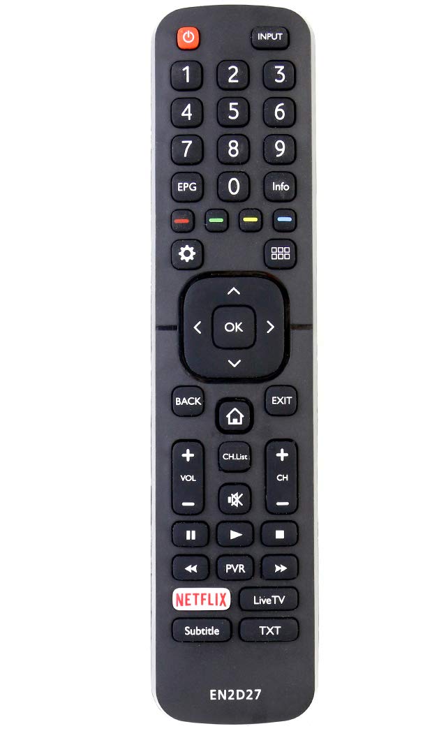 Telecomando ALLIMITY EN3Y39H – Sostituto Per TV Hisense 4K ULED HDR (H43AE6400, H55U7A, Ecc.)