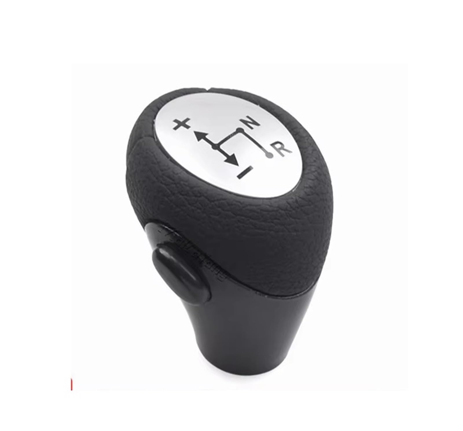 Hguvsjd Silver Cover Car Shift Gear Knob For Smart For City-Coupe 450 1998-2004 For Fortwo For Cabrio For Coupe 451 2007-2019 2004-2007 Automatic Gear Shift Knob Transmission Shifter Lever(Silver Cover)