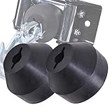 2 Pcs ATV UTV Winch Line Stoppers for Steel or Synthetic Cables Rope