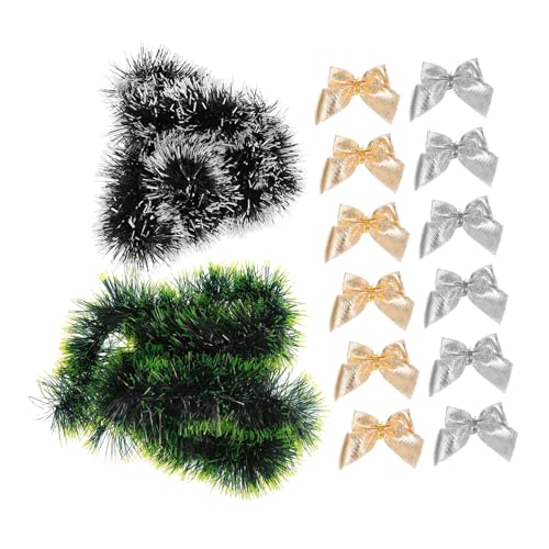 Cabilock Giant Christmas Snowflake Tinsel Tree Decorations Red Tree Decor Xmas Tinsel Garlands