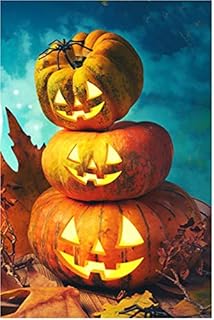 Halloween Jack-O-Lanterns Fall House Flag - 12" x 18", Double Sided, Carved Pumpkins, Garden Flag, Fall Decorations, Rustic, Autumn Decor, Daycare, Office